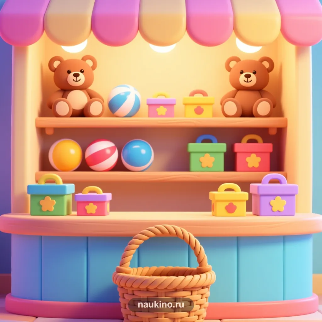 Логотип игры «Игрушечная лавка»