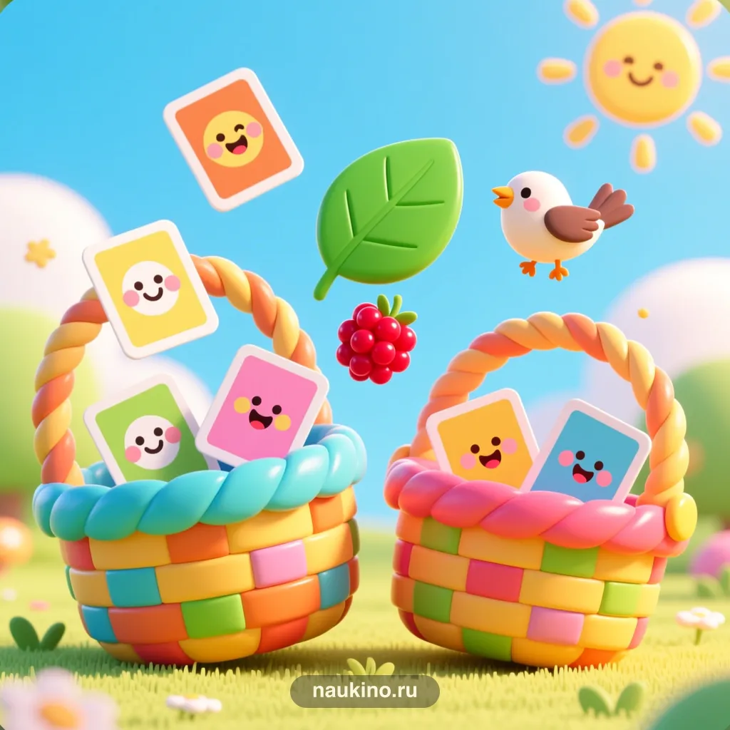 Логотип игры «Разложи по местам»