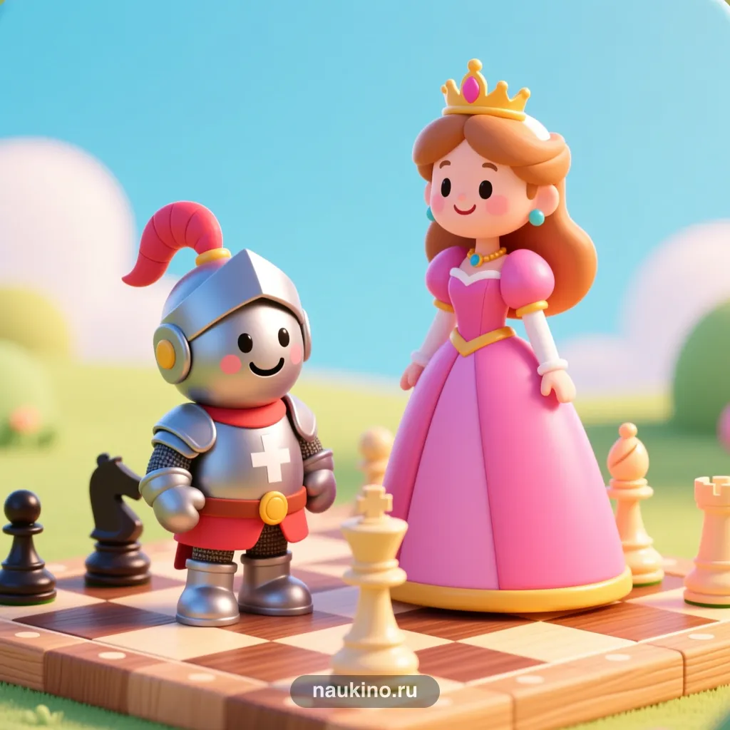 Логотип игры «Шахматы с нуля»