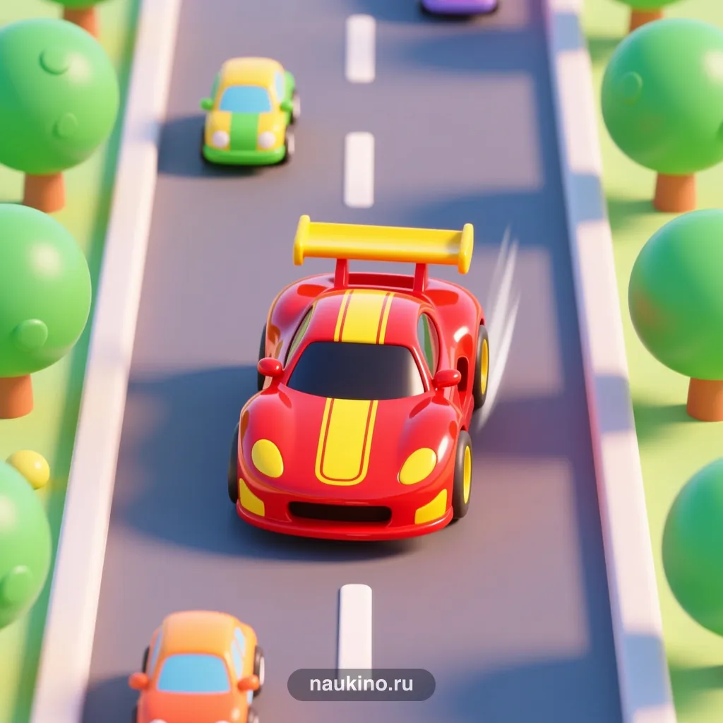 Логотип игры «Гонка чисел»