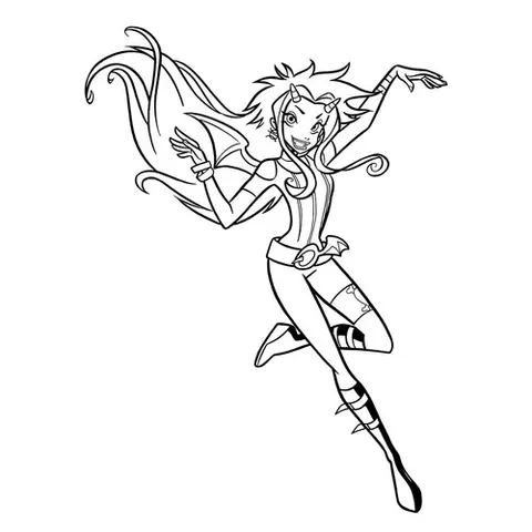 Раскраска «Друзья ангелов Кабирия»