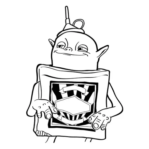 Раскраска «Oilcan»